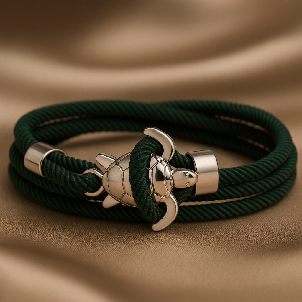 ハンドメイドシータートルブレスレット