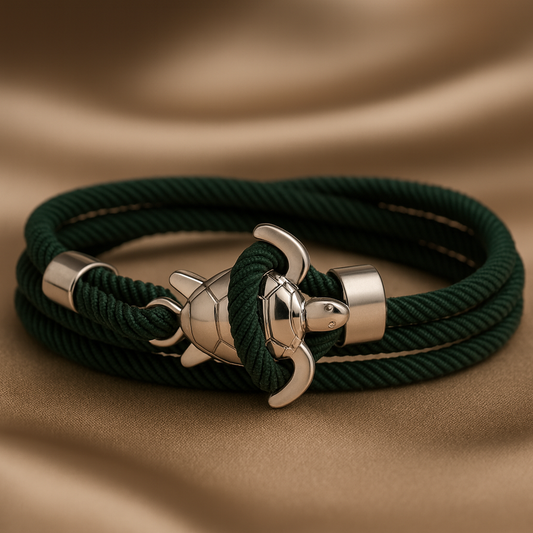 ハンドメイドシータートルブレスレット