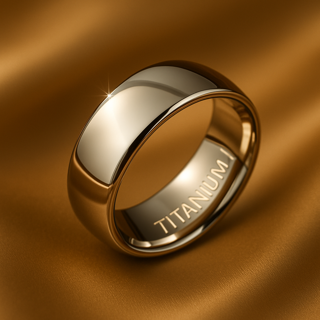 PANASH prsten z titanové oceli 6 mm