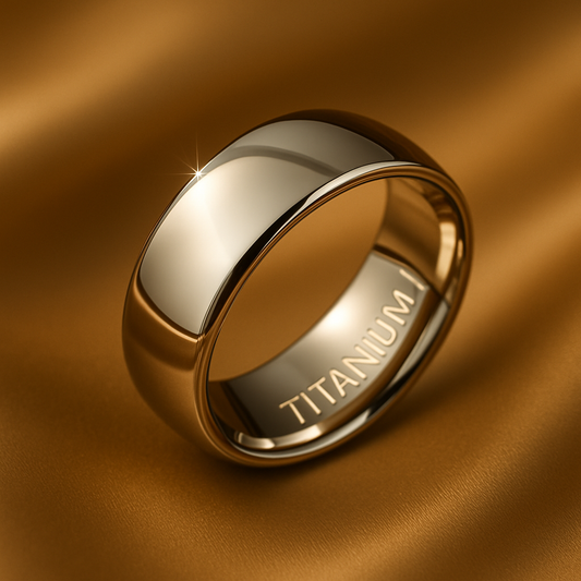 PANASH prsten z titanové oceli 6 mm