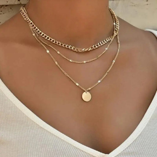 Oferta 1+1: Collar Chapado en Oro y Plata