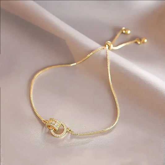 Natalie | Pulsera de oro