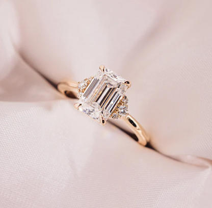 Cecilia Emerald Ring