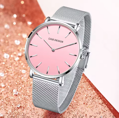 Minimalist Stainless Steel Watch for Everyday Wear