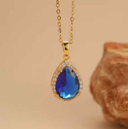 Opulent Scarlet Glow Pendant