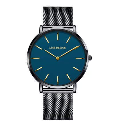 Minimalist Stainless Steel Watch for Everyday Wear