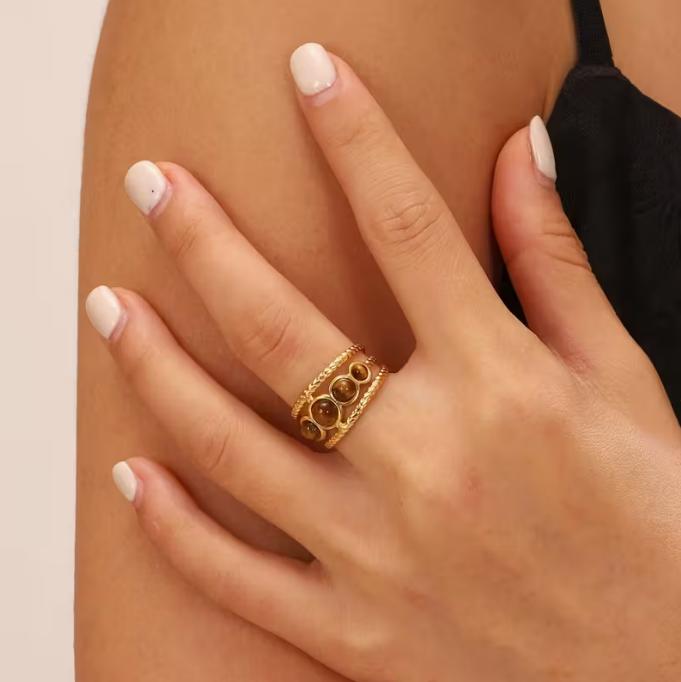 Vintage Emberstone Grace Ring