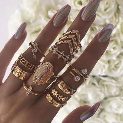 Unique premium pack of 8 to 12 rings