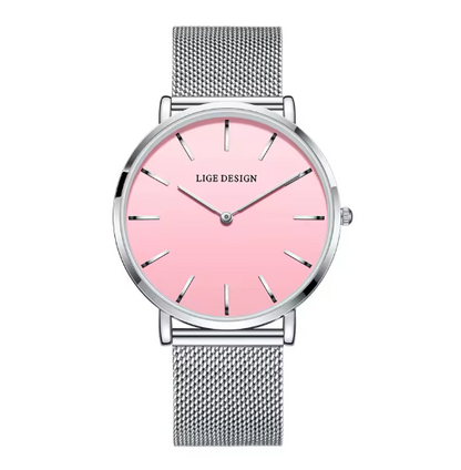 Minimalist Stainless Steel Watch for Everyday Wear