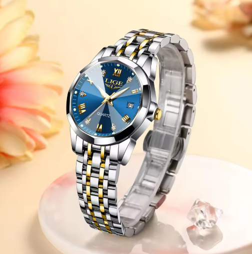 Reloj de cuarzo minimalista ultrafino con luminiscencia