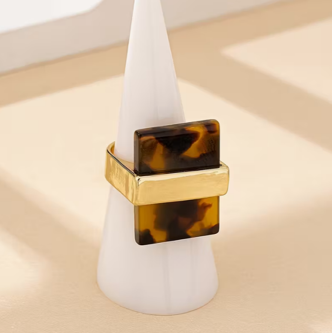 Timeless Mosaic Elegance Ring