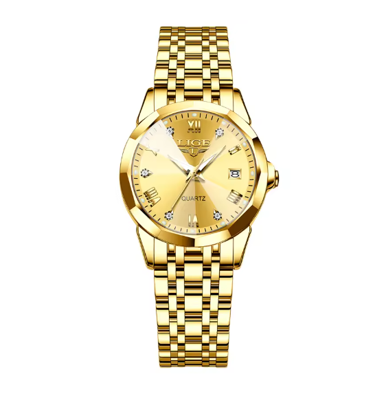 Reloj de cuarzo minimalista ultrafino con luminiscencia