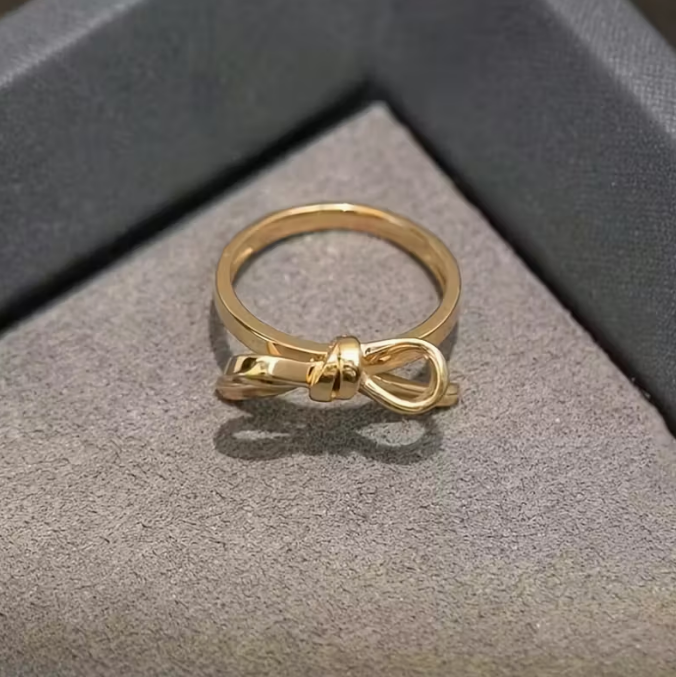 Gentle Devotion Signature Bow Ring