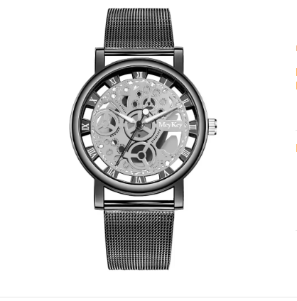 Esqueleto calado lujoso con esfera hueca y malla metálica