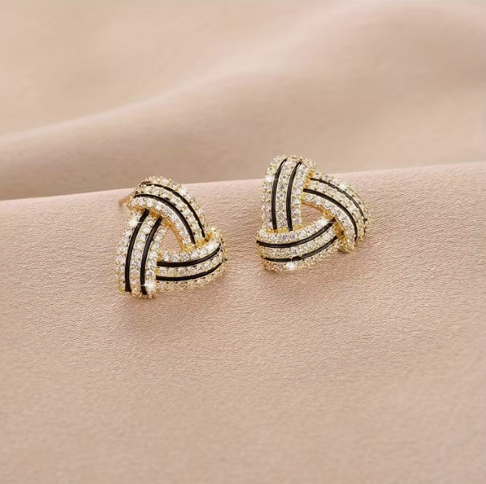 Timeless Interlace Radiance Earrings