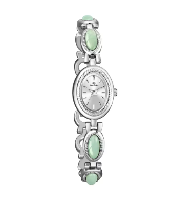 Luxurious Natural Stone Chain Wristwatch with Elegance