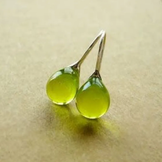 Pendientes de Moda con Ópalo Incrustado