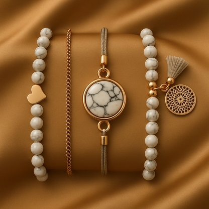 Brezčasni premium komplet zapestnic