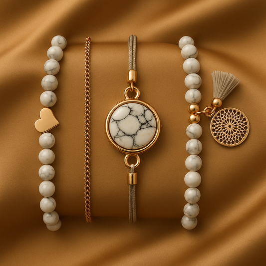 Brezčasni premium komplet zapestnic