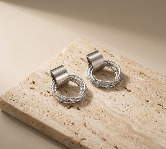 Twilight Interlace Elegance Studs