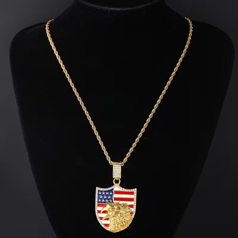 Celestial Liberty Heirloom Star Pendant Necklace