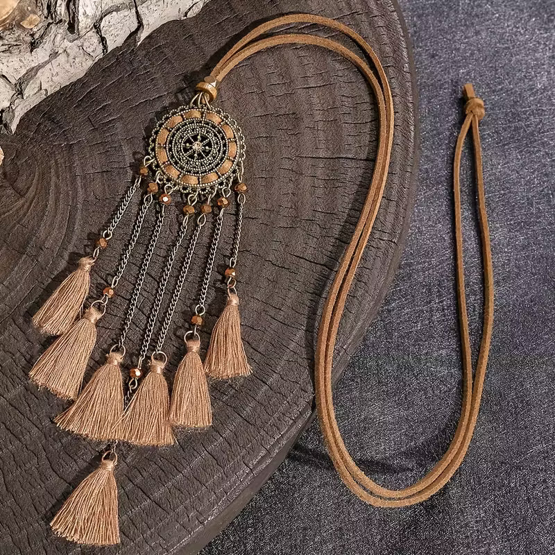 Bohemian Dreamcatcher Heritage Necklace