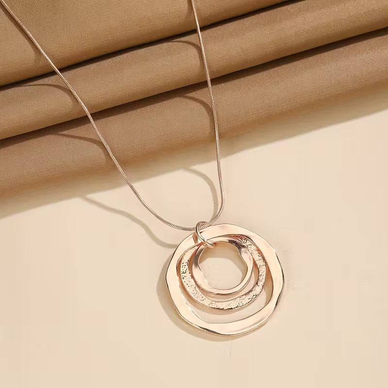 Radiant Circles of Harmony Pendant