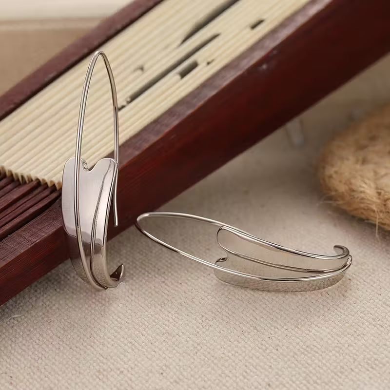 Sculpted Grace Contour Earrings