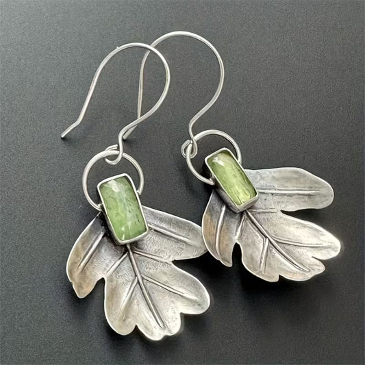Verdant Leaf Harmony Earrings