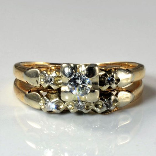 Anillo Vintage de Circonita y Oro