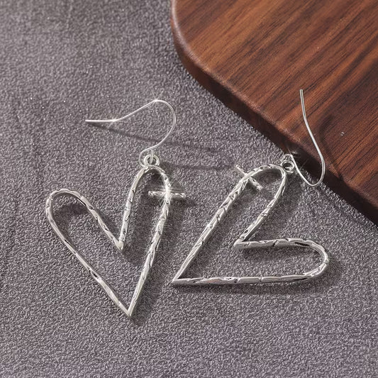 Whispered Romance Open-Heart Earrings