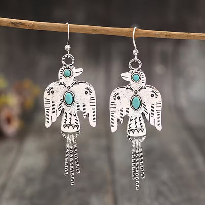 Sacred Sky Thunderbird Elegance Drop Earrings