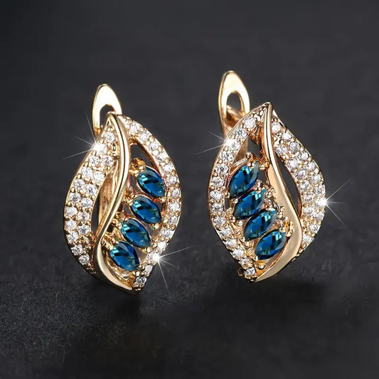 Pendientes Isola Caelurelle de Oro