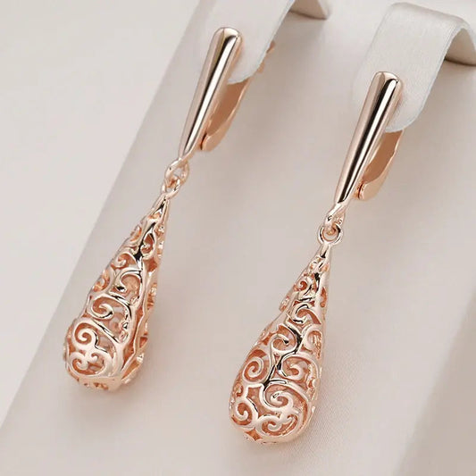 1+1 Offer: Mandala Pendant Earrings in Gold