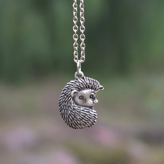 1+1 Offer: Vintage Porcupine Silver Necklace