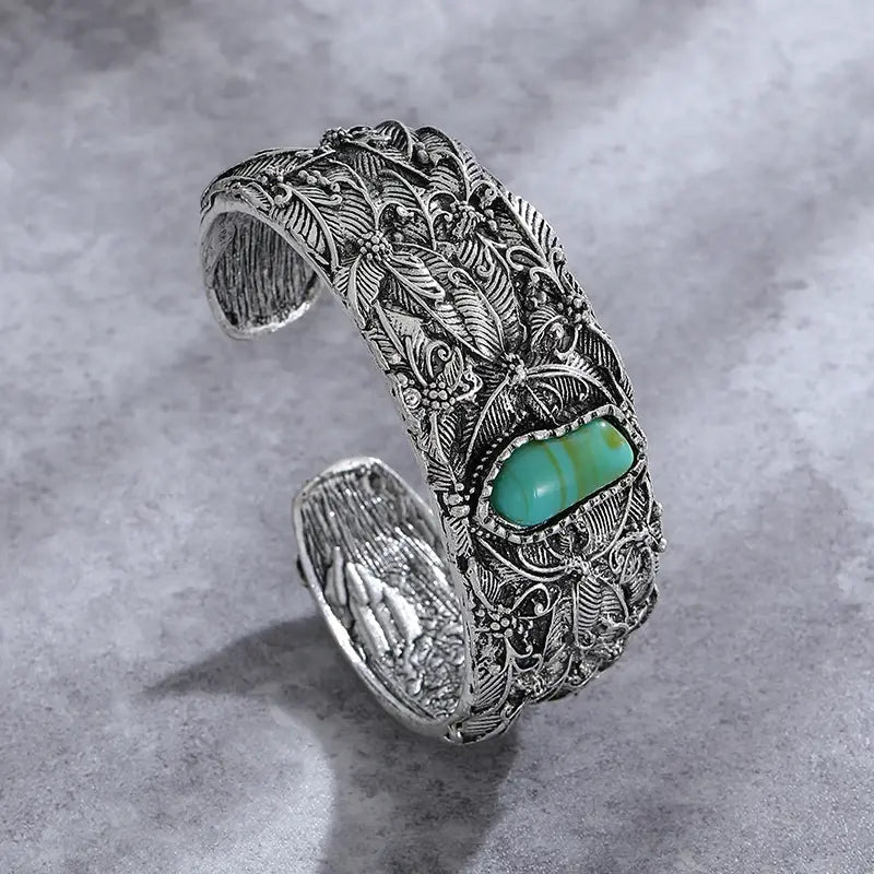 1+1 Offer: Vintage Turquoise Stone Bracelet