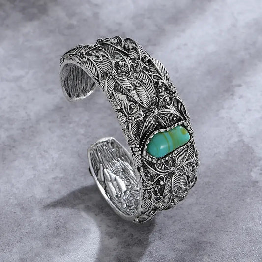 1+1 Offer: Vintage Turquoise Stone Bracelet