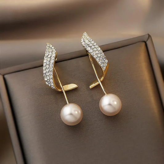 Oferta 1+1: Pendientes de Perla en Oro