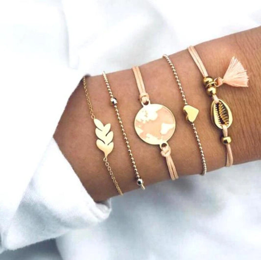 Pack de 5 Pulseras Premium Únicas