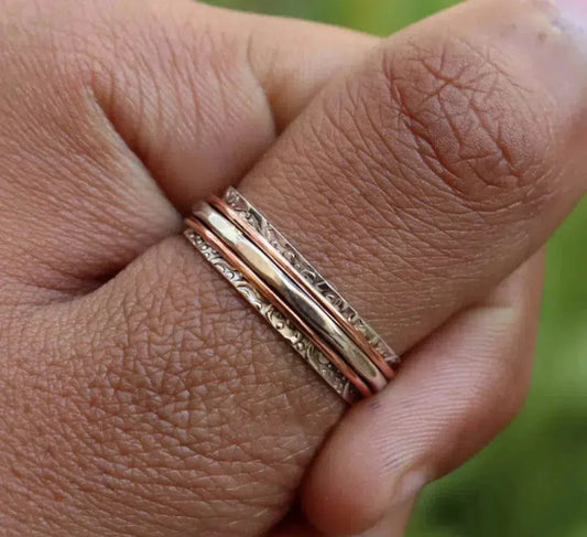 Oferta 1+1: Anillo clásico vintage